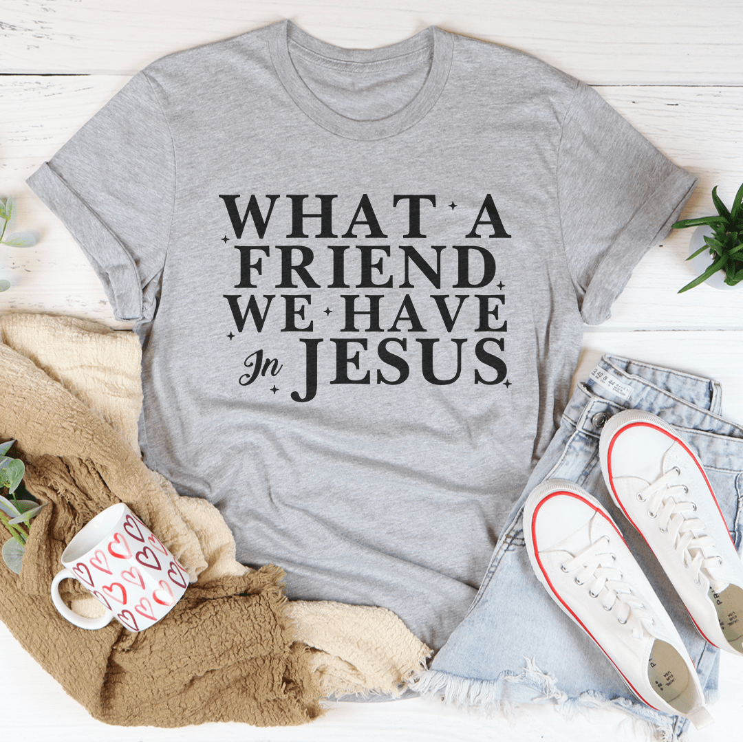What A Friend We Have In Jesus Tee image 3