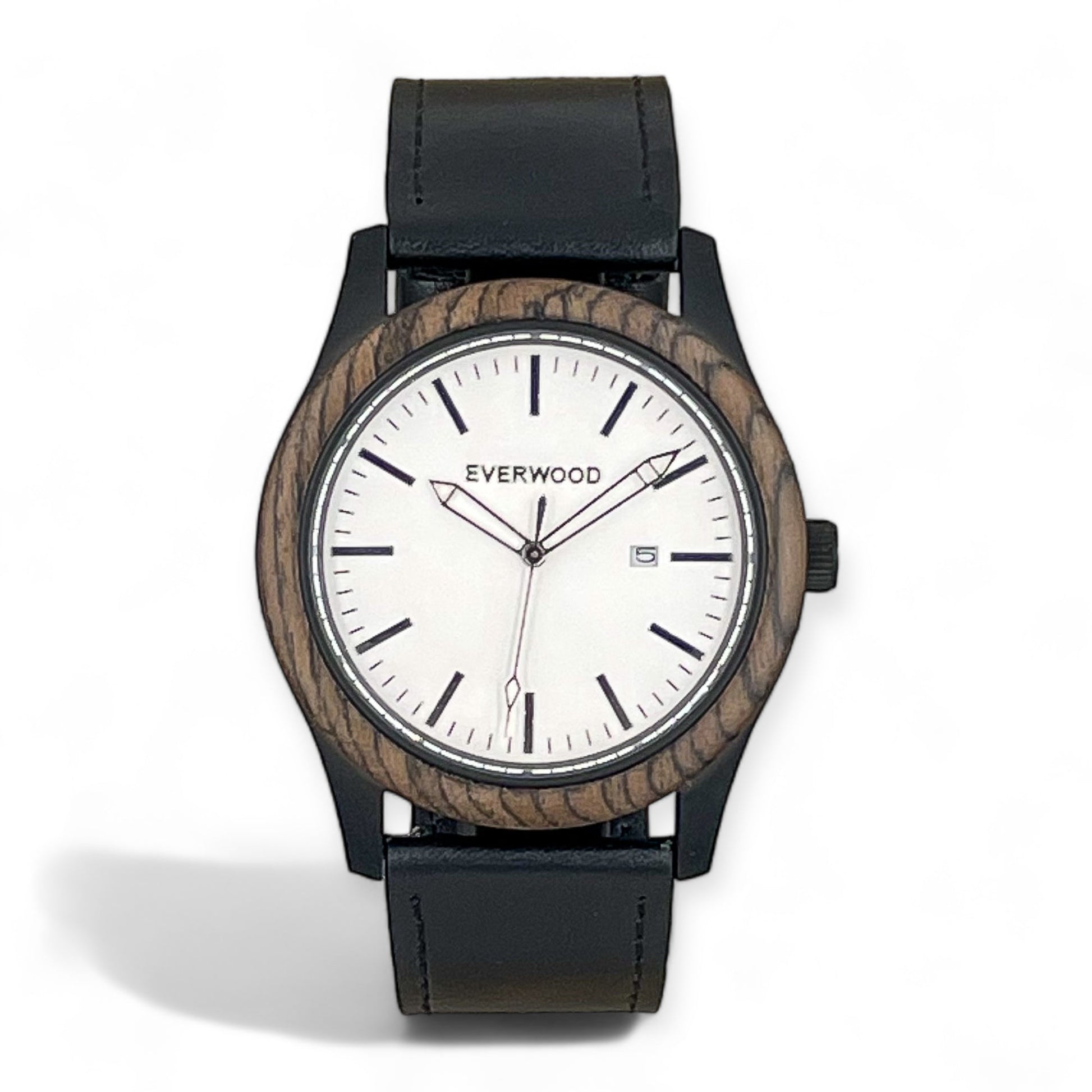 Inverness - Walnut & Black Leather image 0
