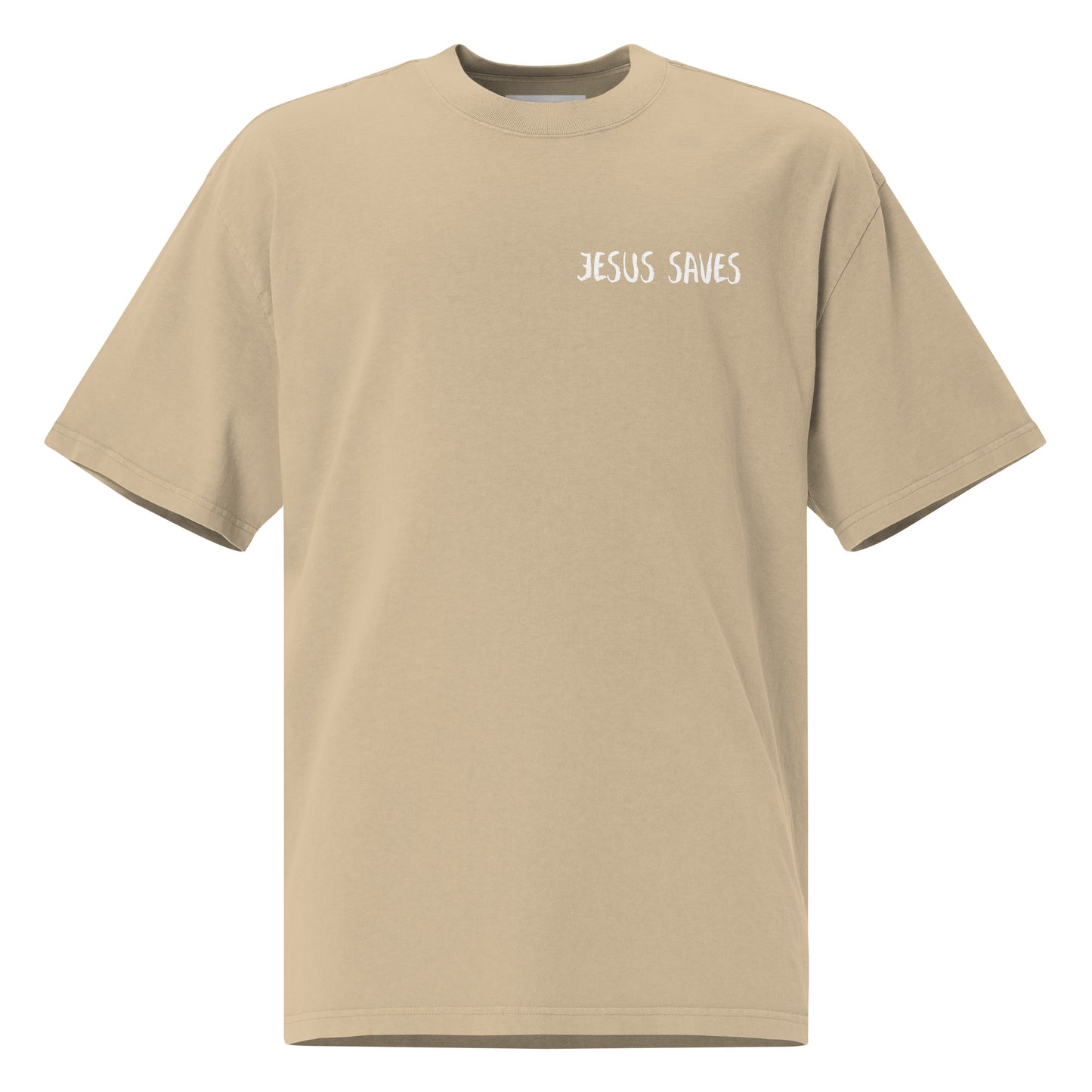 Faith over Fear Oversized faded t-shirt image 4