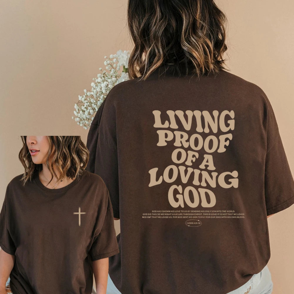 Aesthetic Christian T-Shirt Christian Apparel Brown Jesus image 0