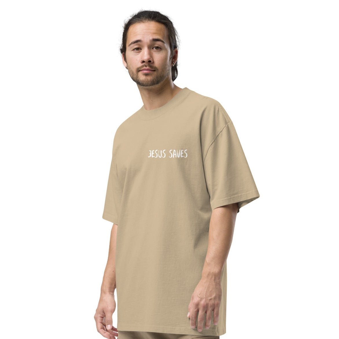 Faith over Fear Oversized faded t-shirt image 19