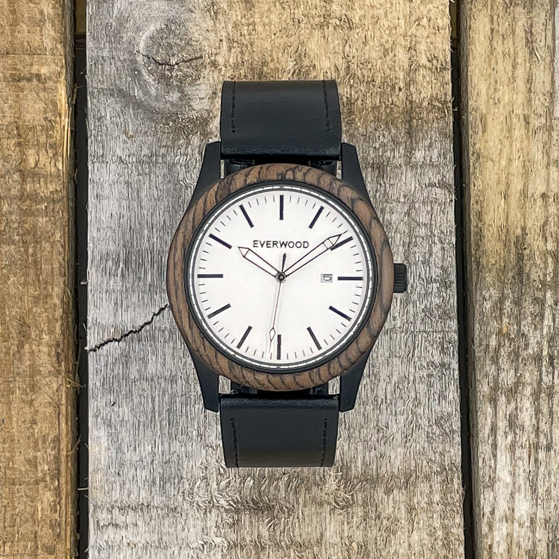 Inverness - Walnut & Black Leather image 5